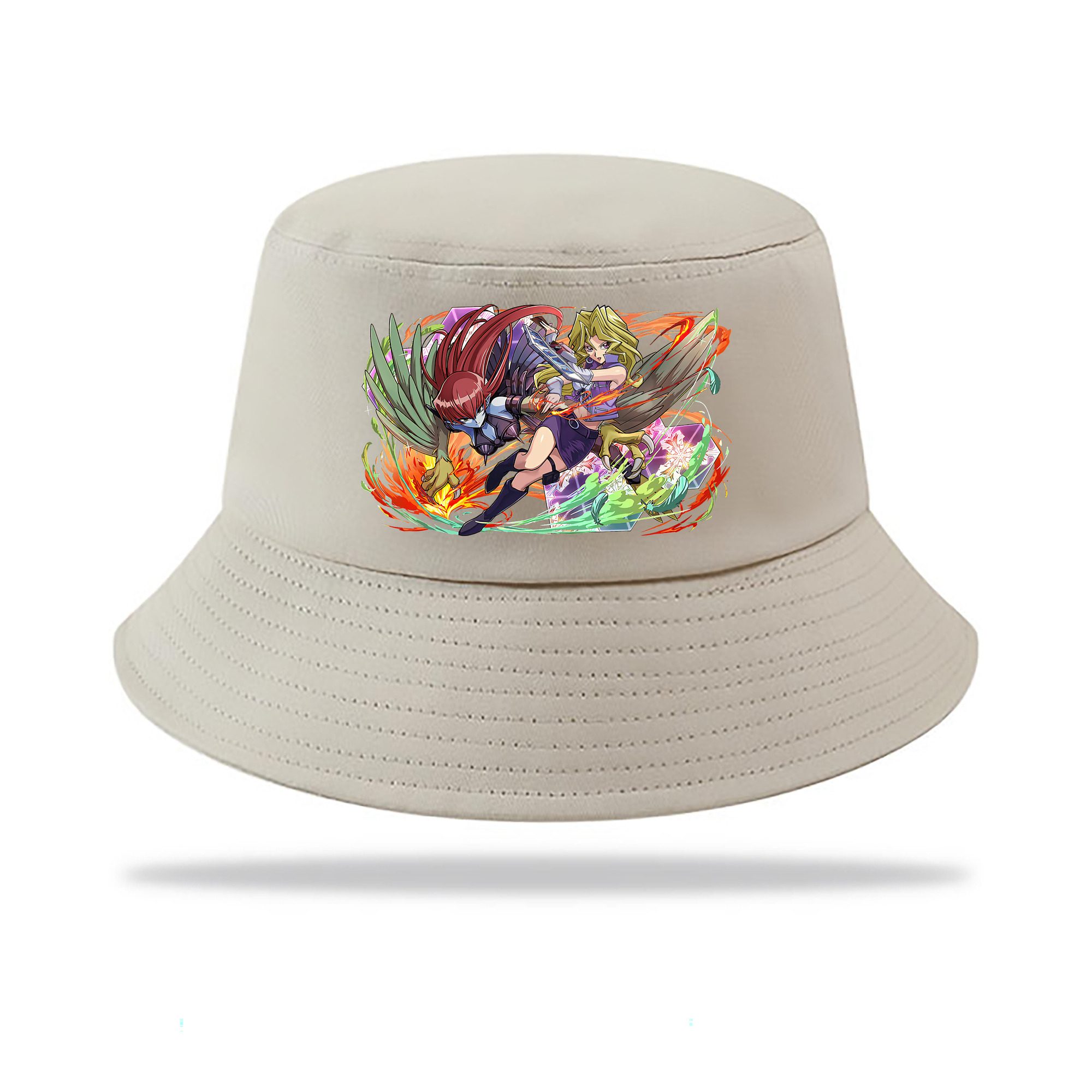 （画像用） 遊☆戯☆王 Yu-Gi-Oh! アウトドア日除けバケットハット